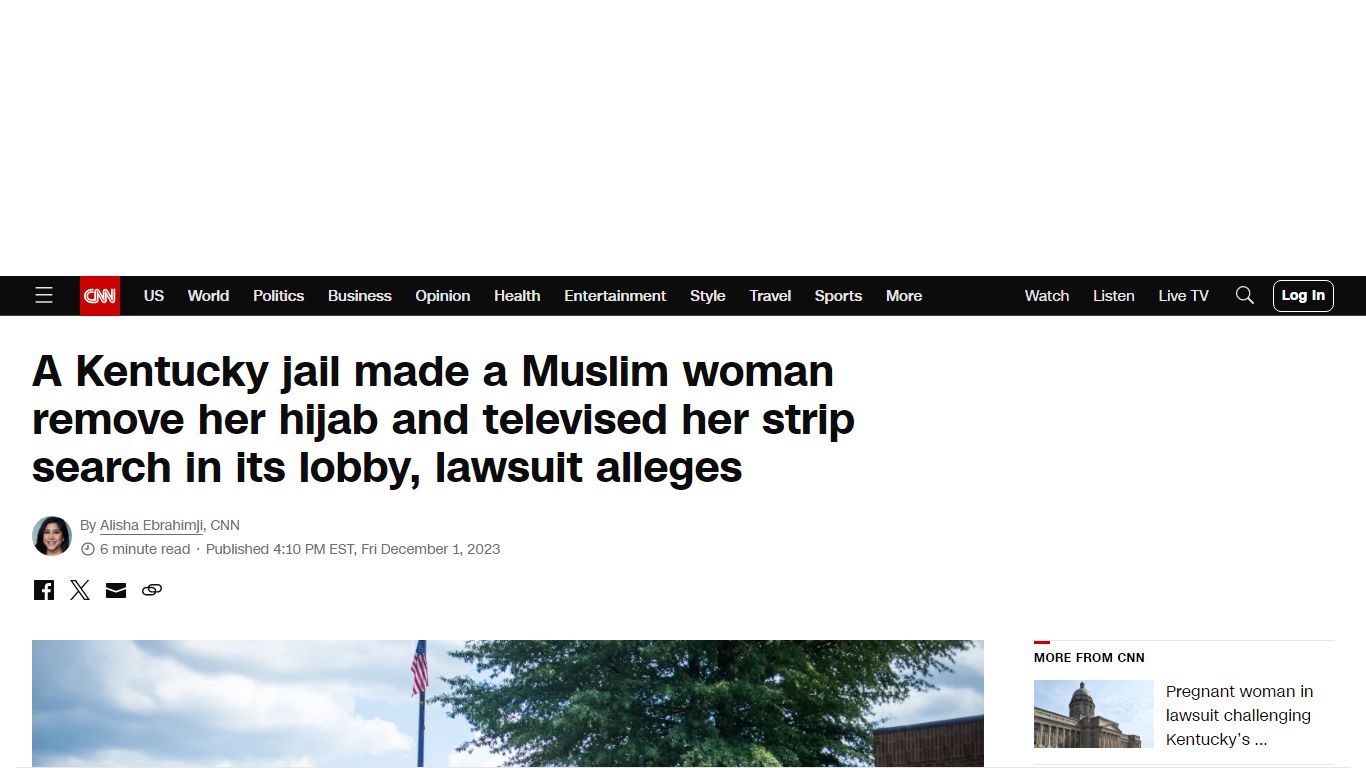 Muslim woman sues Kentucky jail for removing hijab, live streaming ...